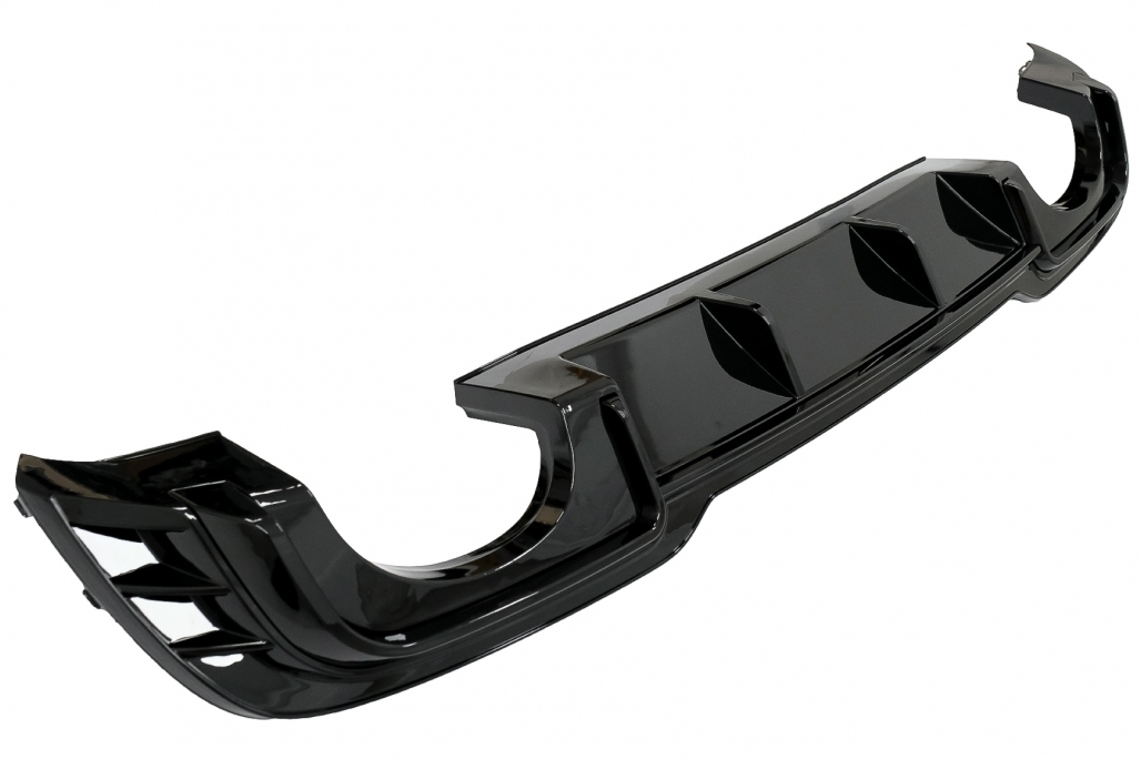 Voorspoiler & Diffusor Audi A3 8Y Sedan / Cabrio Gloss Black