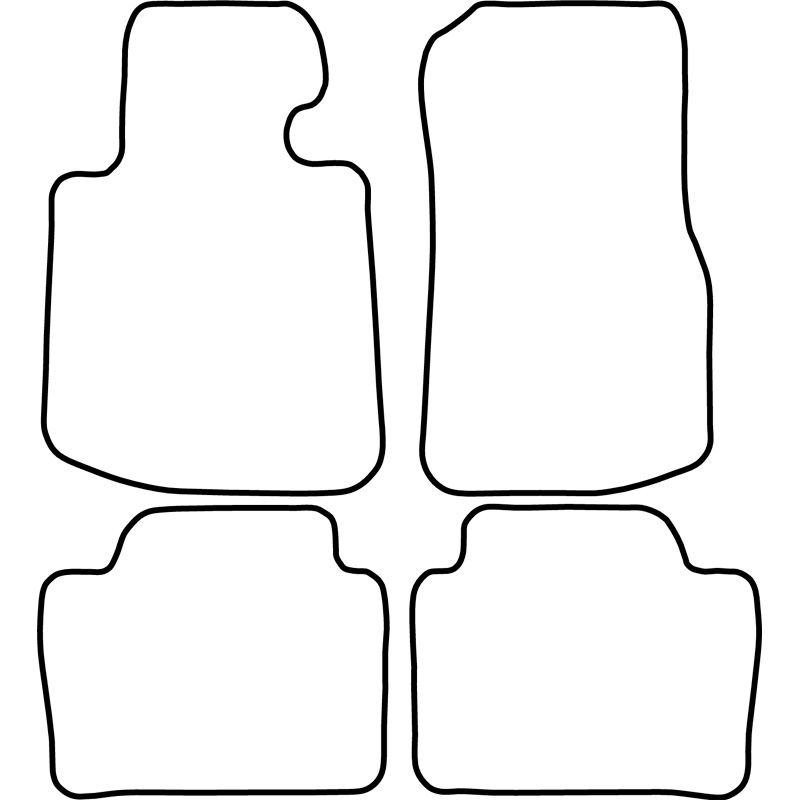 Set car mats  BMW 4-Series (F36) Gran Coupe 2014-2021