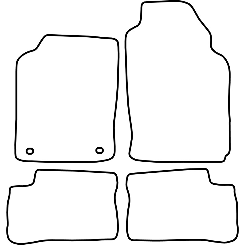 Set car mats  Nissan 100NX 1991-1996