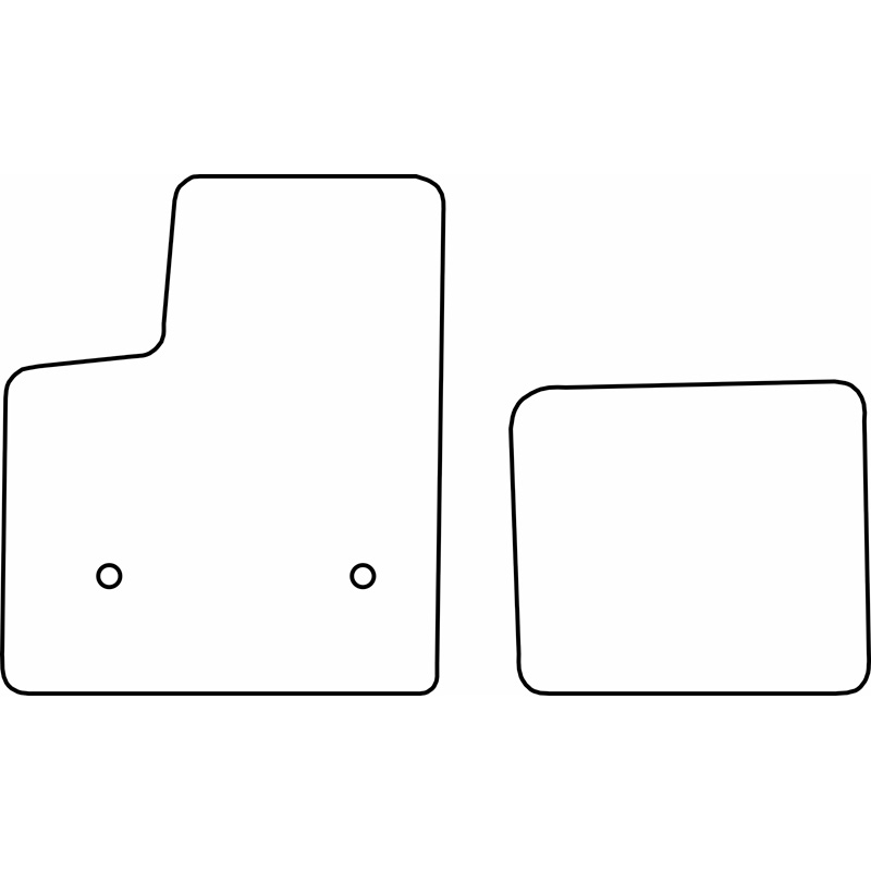 Set velour car mats  Opel Rocks-e / Citroën Ami / Fiat Topolino