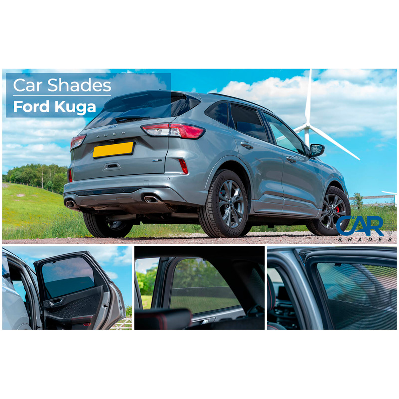 Set Car Shades (rear side doors)  Ford Kuga III 2019- (2-pieces)