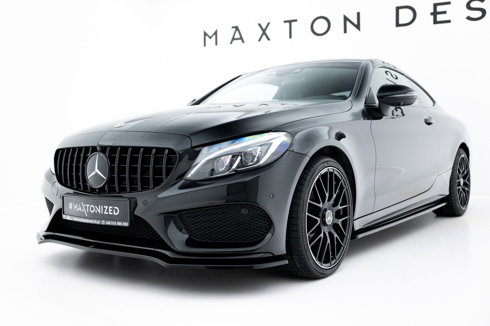 Bodykit passend voor Mercedes-Benz C Coupe AMG-Line C205 (2014–2018)