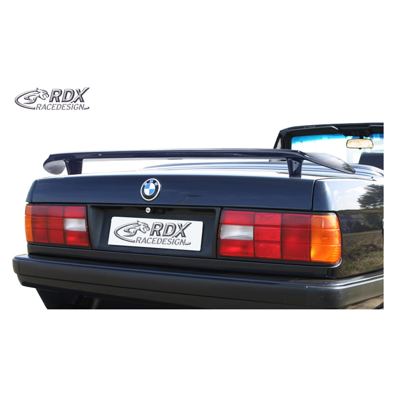 Trunk spoiler  BMW 3-Series E30 excl. Touring (PU)