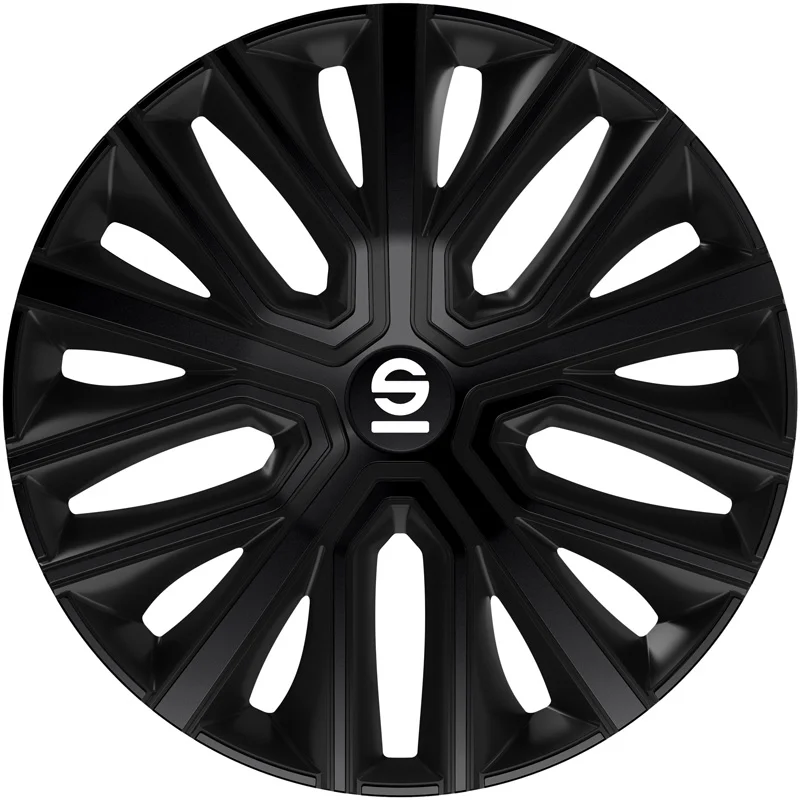 Sparco Wheel Covers Modena - 13-inch - Black - Set of 4 pieces