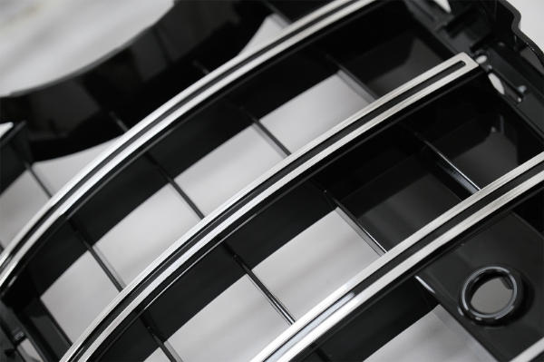 Grill passend voor Mercedes CLS C257 GTR Design Zwart/Chroom