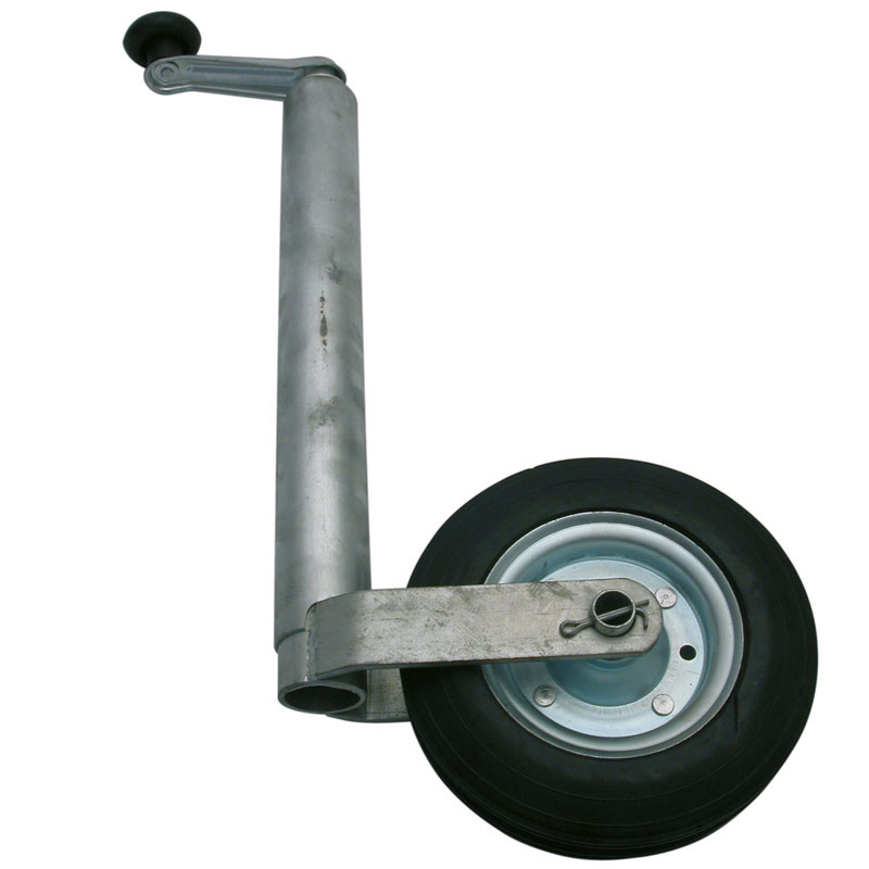 Carpoint Trailer Jockey Wheel Ø 48mm with Rubber Tyre