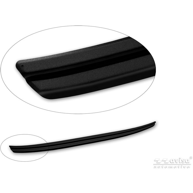 Avisa Stainless Steel Rear Bumper Protector  Kia K4 Hatchback 2026- - Matt Black