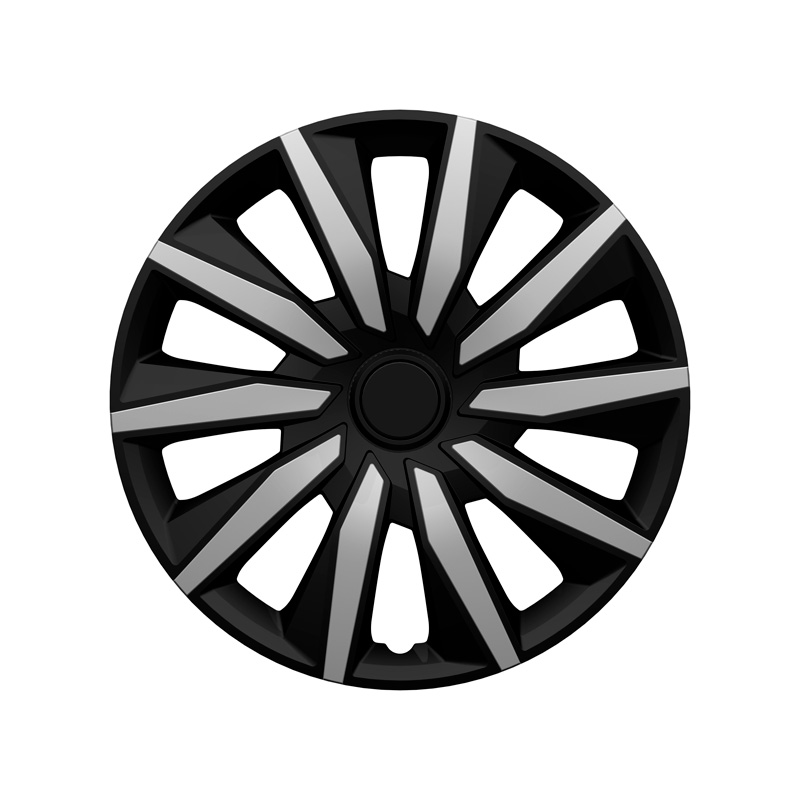 Set wheel covers Decente 14-inch silver/black