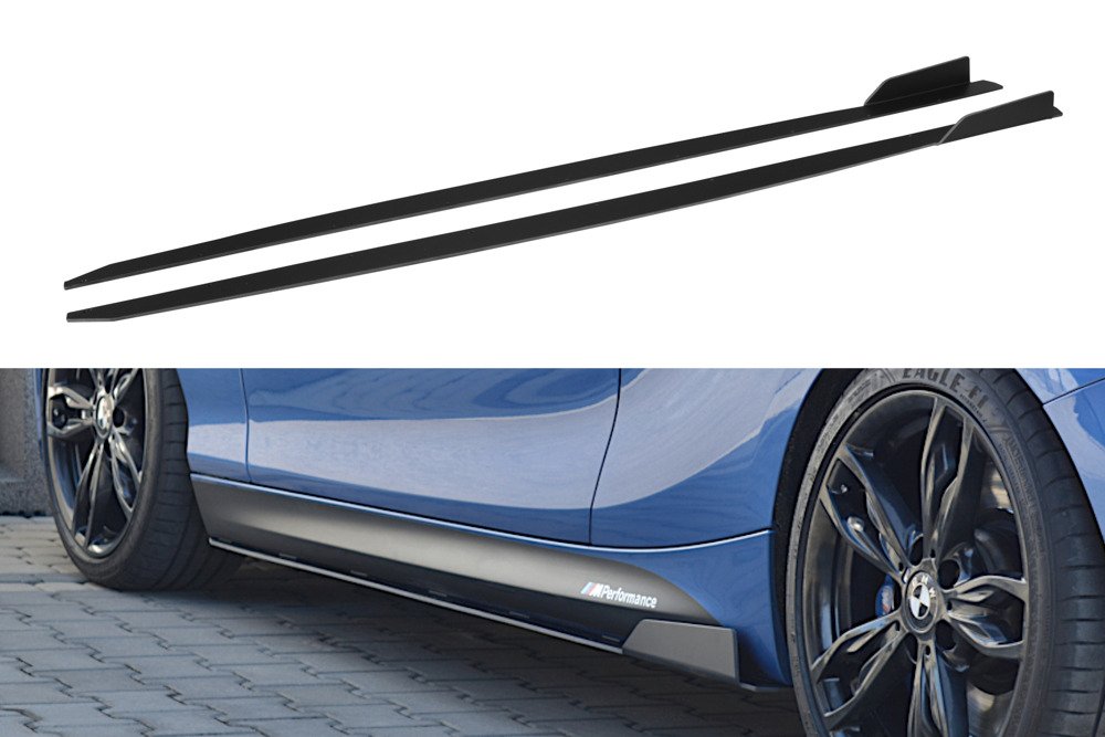 Zijskirts Diffuser passend voor BMW 1-Serie F20/F21 Facelift M-Power Sport