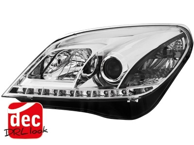 Headlights Opel Astra H 04-09 D-Lite chrome