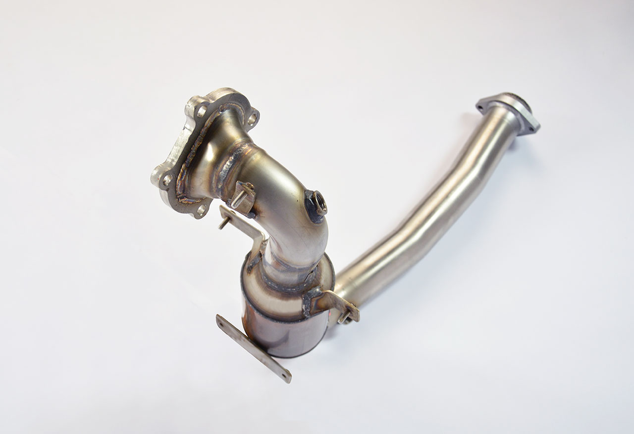 595 ABARTH 1.4T "Turismo/Competizione" (160 Hp) ' 12 -> ' 15 Turbo downpipe kit + Metallic catalytic