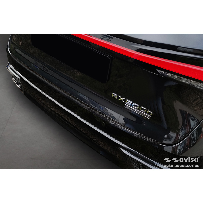 Real 3D Carbon Rear bumper protector  Lexus RX V (AL3) 2022-