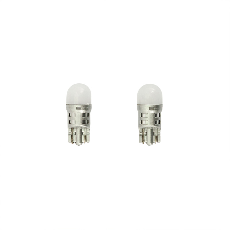 T10 Wedge-Base 3D SuperLED Bulb 12V/0.8W White, set of 2 pieces (8000K)