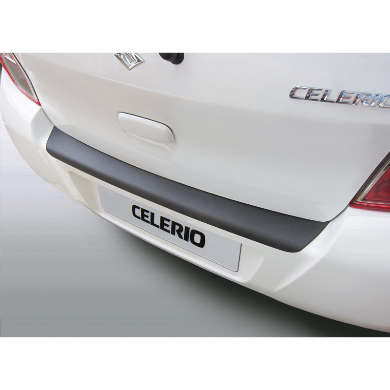 ABS Rear bumper protector  Suzuki Celerio 2014-2019 Black