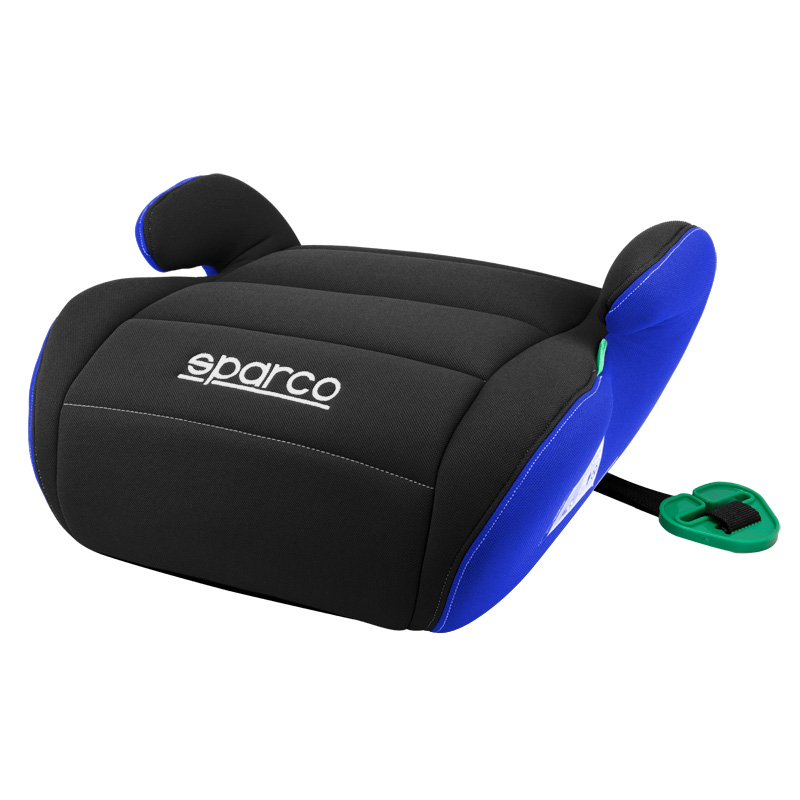 Sparco child booster seat F100KI Black/Blue i-Size 125-150cm (ECE-R129/03)
