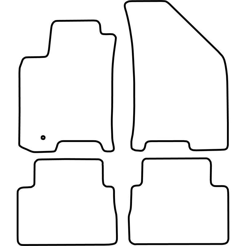 Set car mats  Chevrolet Nubira 2003-2010