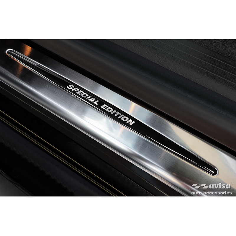 Inox door sill protectors  Renault Megane E-Tech 2022- - 'Special Edition' - 4-pieces