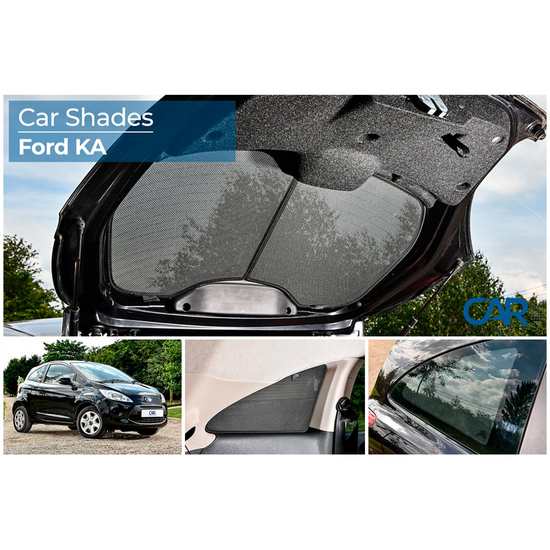 Set Car Shades  Ford Ka 3 doors 2008- (4-pieces)