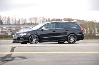 Sideskirts VW Passat 3C with uitsnede Rieger