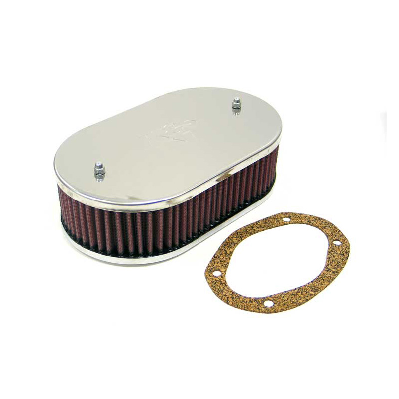 K&N Custom Racing Assembly Large Oval  Solex/Mikuni Solex 35/38 EEIT, Assembly height 65mm (56-9060)