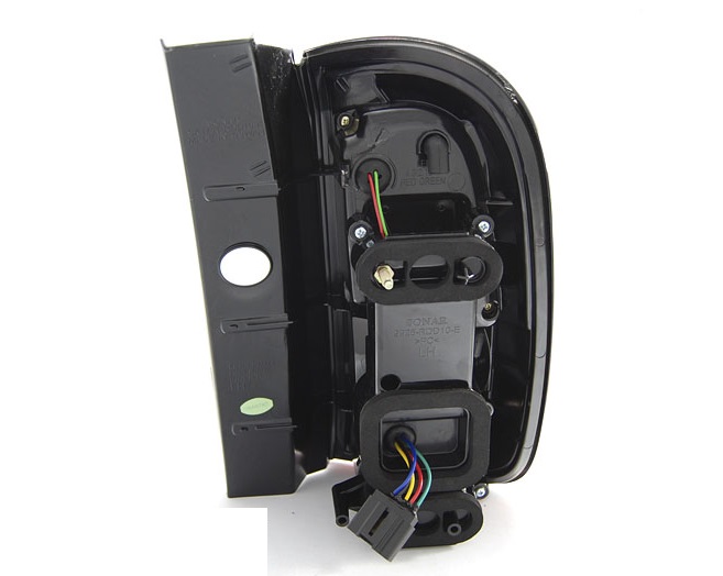 Tail Lights Dacia Duster Tube LED 11- Black