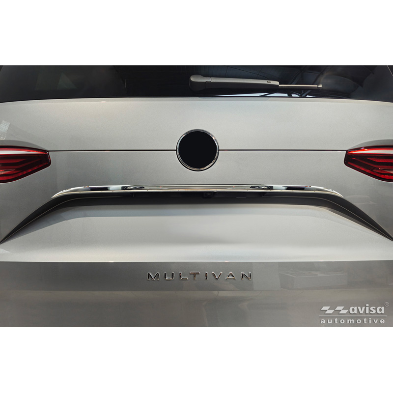 Avisa Chrome Stainless Steel Trunk Tailgate Trim Cover  Volkswagen Mulivan T7 2021-