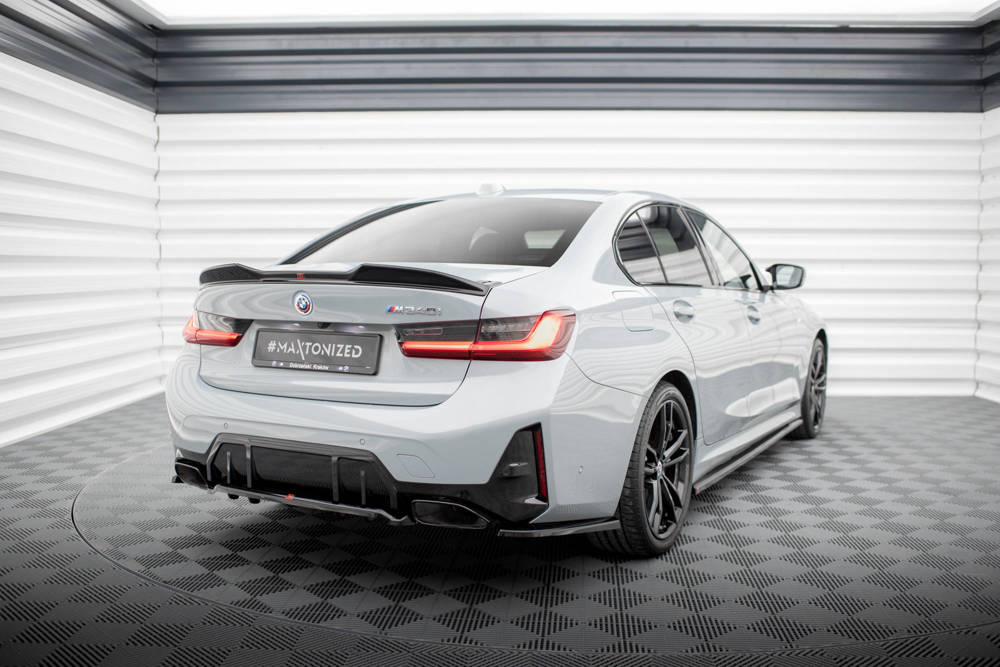Spoiler passend voor BMW M Pakket & M340i G20 / G21 FL Maxton Glans Zwart