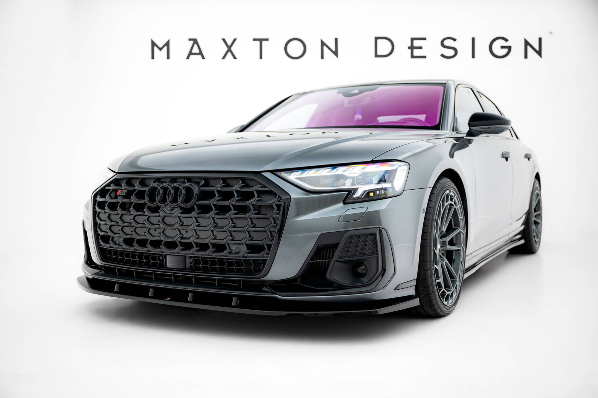 Bodykit passend voor Audi S8 D5 Facelift Maxton Glanzend zwart