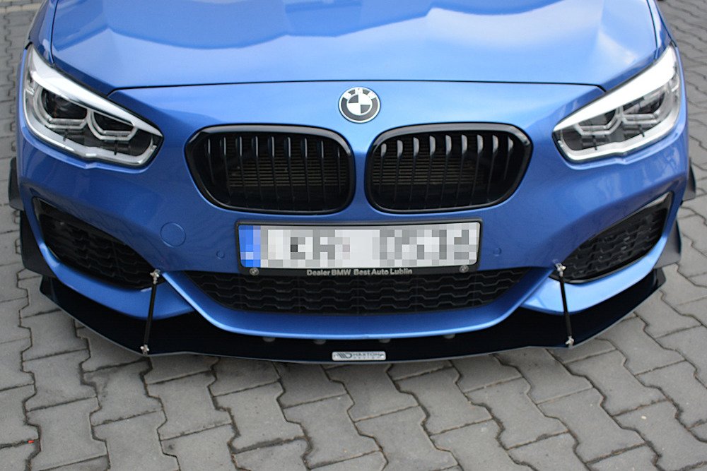 Voorspoiler Diffuser passend voor BMW 1-Serie F20/F21 Facelift M-Power V1