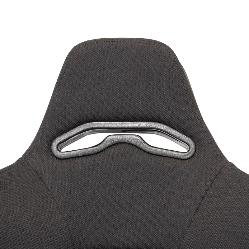 Sport seat 'Eco' - Black - Left-side reclinable back-rest - incl. slides