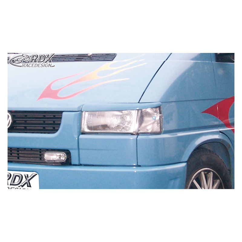 Head light spoilers  Volkswagen T4 1991- (straight head light) (ABS)