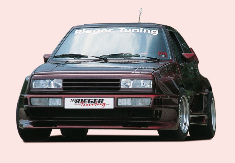 Frontbumper met uitsparing mistlicht Breedversie ll VW Golf II P