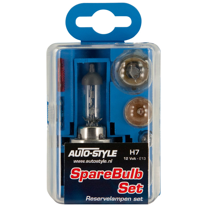 Complete Spare Bulb Set H7 55W/12V Clear