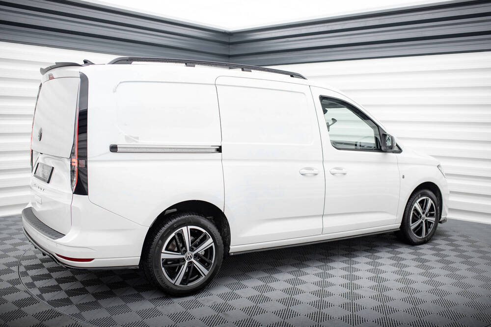Zijskirts passend voor VW Caddy MK5 Maxton Glans Zwart