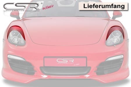 Headlightspoilers Porsche Boxster/Cayman 981