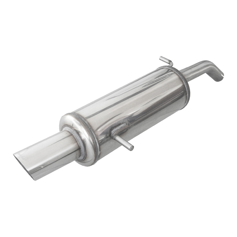 100% Inox Sport Exhaust  Citroën C2 1.4 HDI 68hp 2003- Ø 45 1x90mm Rally