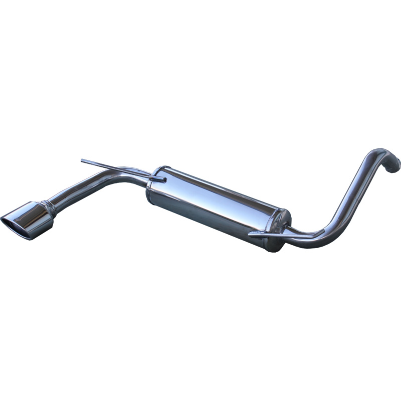 100% Inox Sport Exhaust  Citroën C1 1.0 (68HP) 2005- 120x80mm