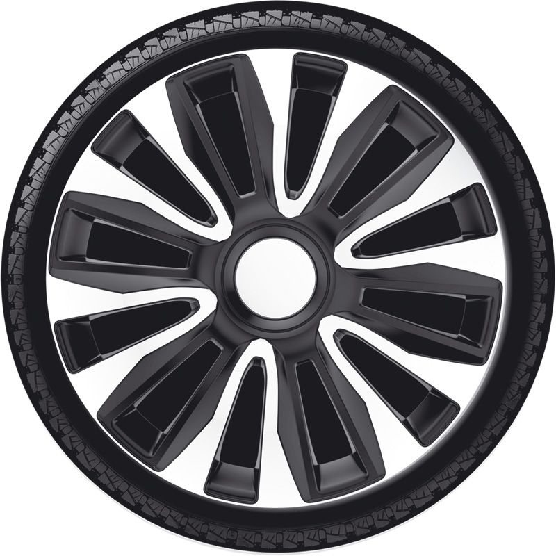 Set wheel covers Avalone 14-inch silver/black