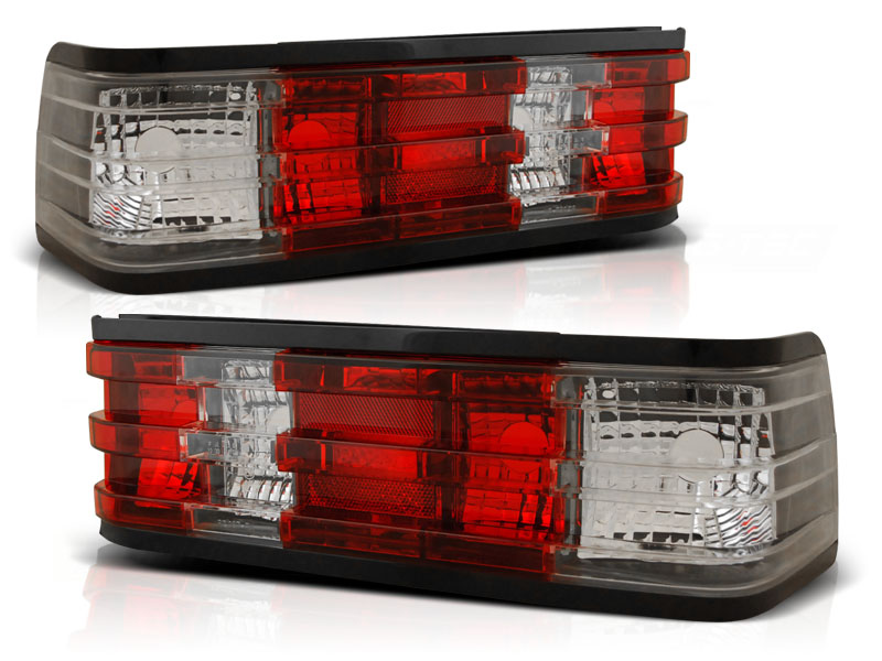Rear lights Mercedes W201 Red/White 82-93