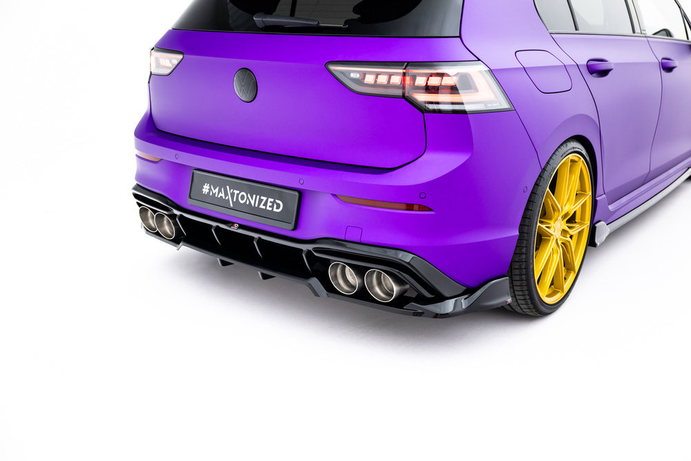 Diffusor (met verticale bars) V.1 Volkswagen Golf R Mk8 / Mk8 Facelift