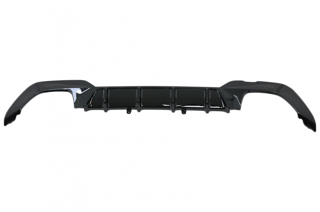 Diffuser passend voor BMW 3 Serie M Pakket G20 G21 Glans Zwart