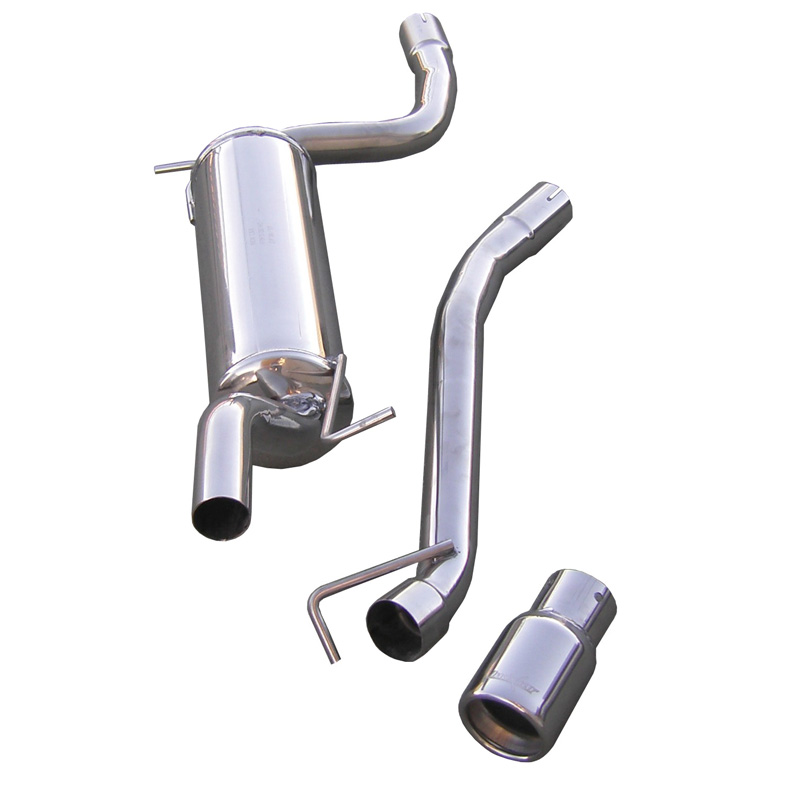 100% Inox Sport Exhaust  Ford Focus 1.8 16v (115HP) 80mm
