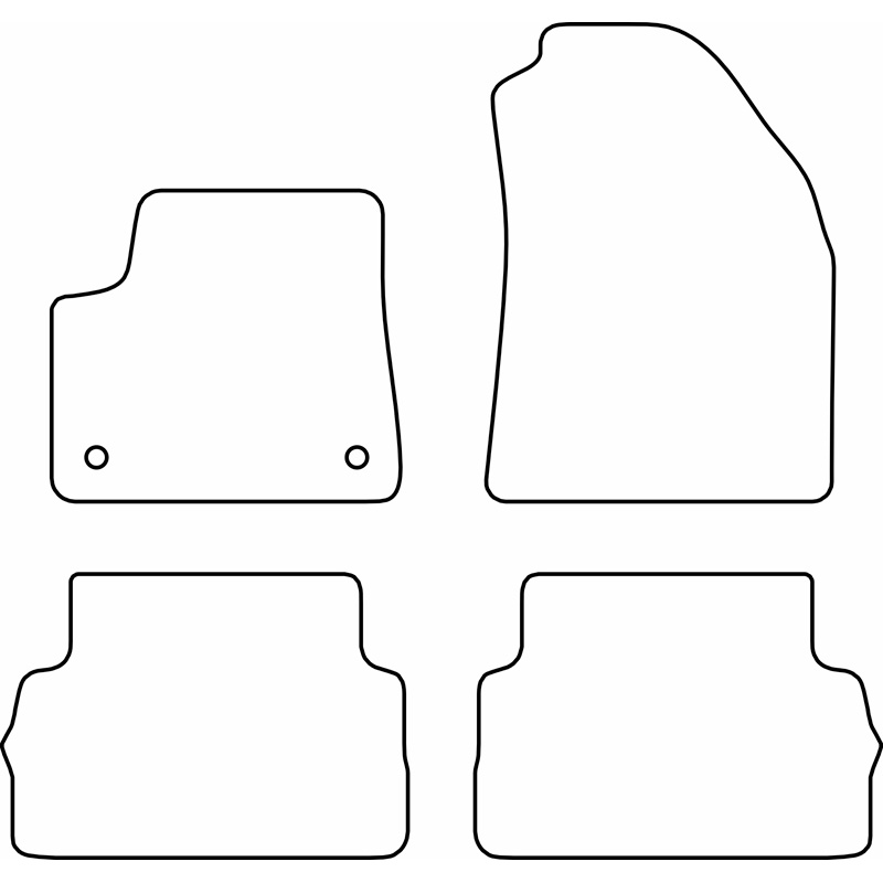 Set car mats  Citroën e-C3 2024-