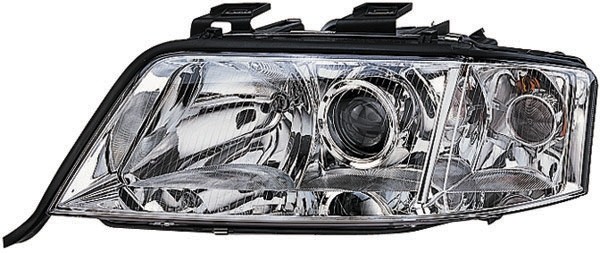 Koplamp rechts Audi A6. 99-01 HELLA