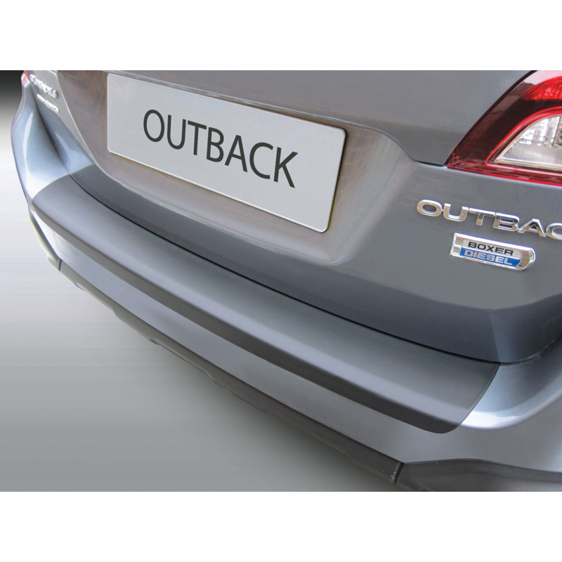 ABS Rear bumper protector  Subaru Outback 2016-2019 Black