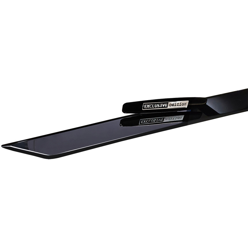 Avisa Black Chrome Stainless Steel Tailgate Trim  Volvo XC60 II 2017-2021 & Facelift 2021-