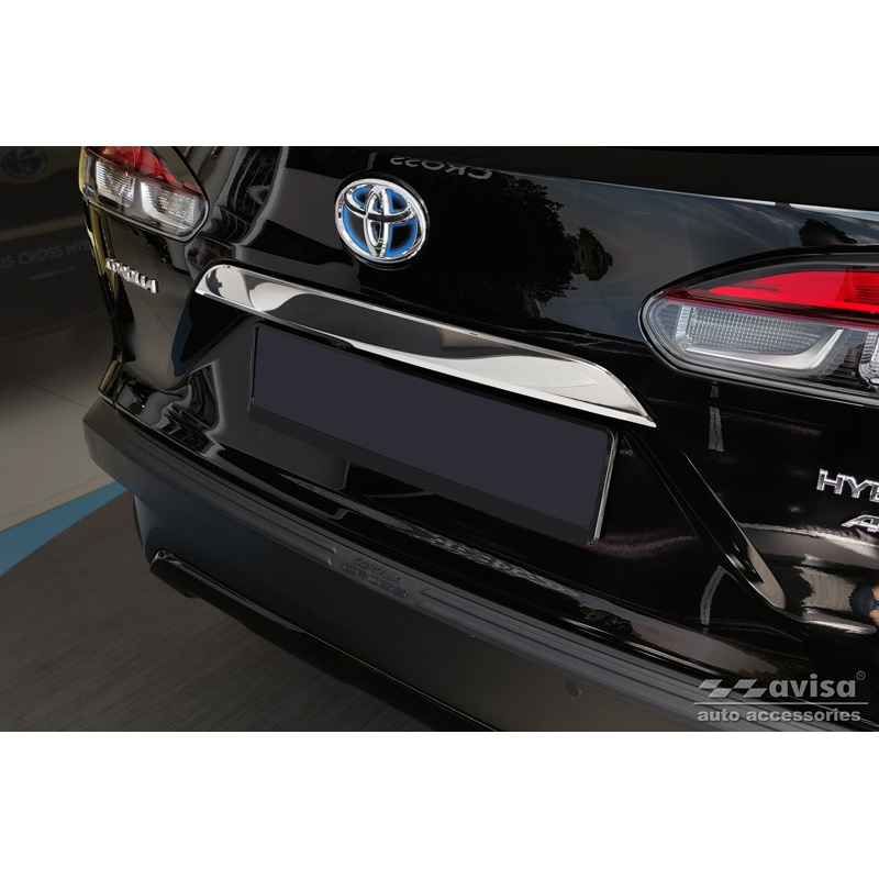 Chrome Stainless Steel Trunk Tailgate Trim Cover  Toyoto Corolla Cross (XG1TJ) 2022-