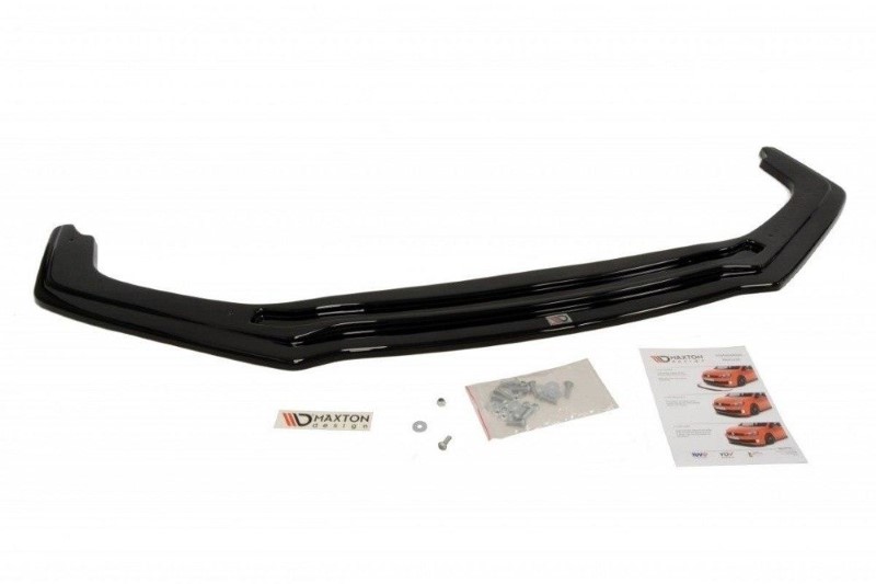 Voorspoiler Honda Civic IX Type R V.1 Glanzend Zwart