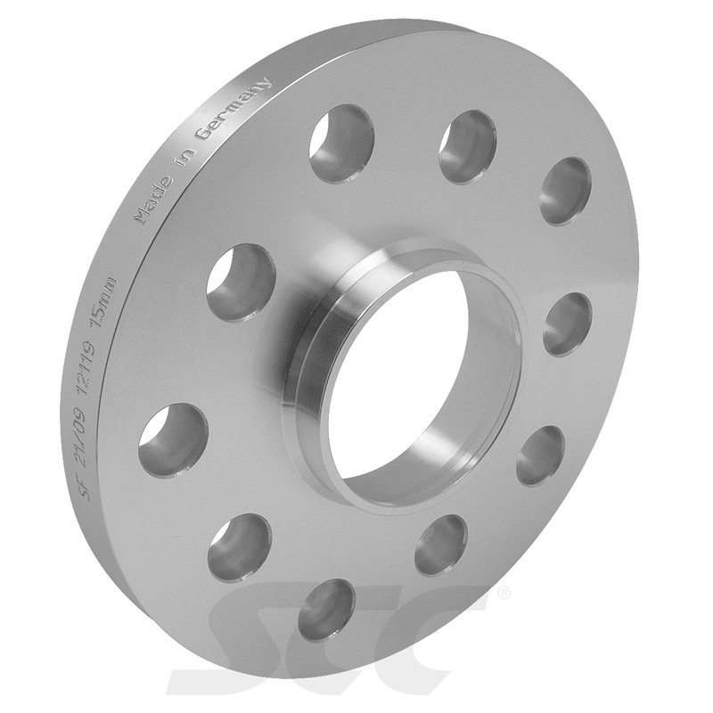 Spacer set Aluminum 10mm 120/5 boss hole 72,6 (20mm per axle)