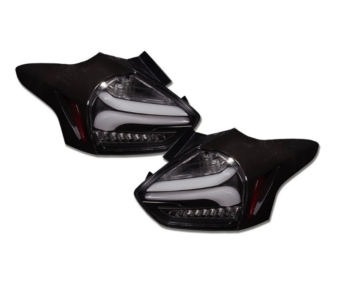 Rear Lights Ford Focus III 15-18 LED Dynamic Black